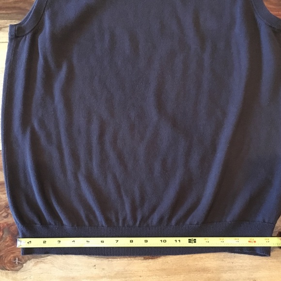 Donated Feb 2026 - Off Axist Brown Sweater Vest, Size Large - Picture 4 of 8